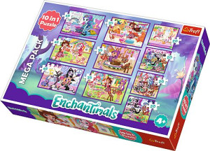 Puzzle Trefl 10w1 90384 Enchantimals