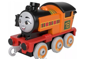 Mattel Hfx89/hbx92tf Lokomotywa Nia Pomarańczowy