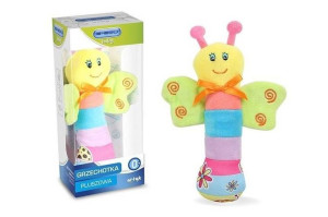 Grzechotka Plusz Motylek E-edu 28561