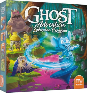Ghost Adventure Zakręcona Przygoda Zręcznościowa gra rodzinna z magiczną fa