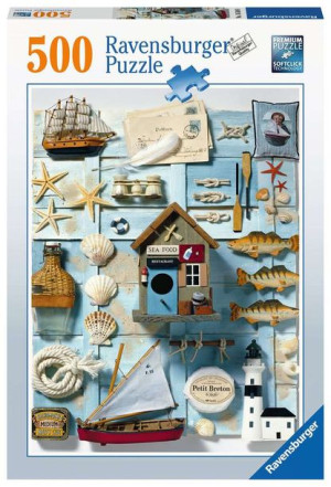 Puzzle 500el Morskie klimaty 165889 Ravensburger