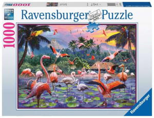 Puzzle 1000el Flamingi 170821 Ravensburger