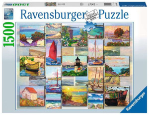 Puzzle 1500el Kolaż nadmorski 168200 RAVENSBURGER