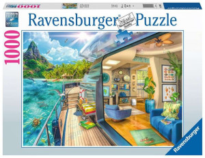 Puzzle 1000el Rejs na tropikalną wyspę 169481 RAVENSBURGER