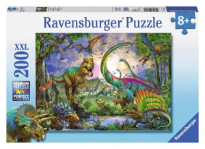 Puzzle 200el Królestwo gigantów dinozaury