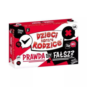 Dzieci kontra Rodzice. Prawda czy Fałsz? gra rodzinna KANGUR