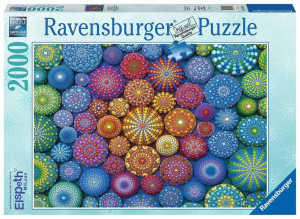 Puzzle 2000el Tęczowe mandale 171347 RAVENSBURGER