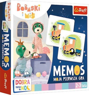 Mój pierwszy memos - Dobranoc, Trefliki na noc. Rodzina Treflików gra 02038