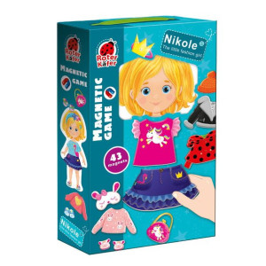 Gra magnetyczna Nikole. Little fashion girl Roter Kafer