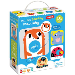 CzuCzu Puzzle z dziurką Maluchy 18m+