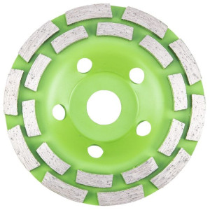Tarcza diamentowa szlifierska 125 x 22.2 x 5 mm, podwójny segment