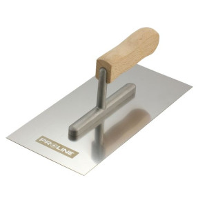 Paca nierdzewna 580*130mm gładka rączka drew.zam proline