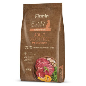 Fitmin Purity Grain Free Adult Beef Menu 2kg