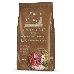 Fitmin Purity Senior & Light Venison + Lamb Menu 2kg