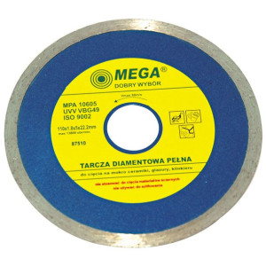 Tarcza diamentowa pełna (mat.bud) 230*2.4*5.0*22.2