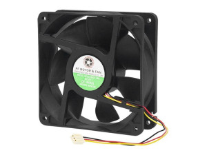 85-130  Wentylator  120x38mm 12v kulk. 3-przew.