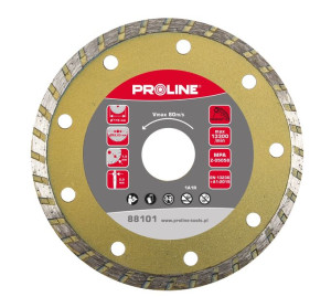 Tarcza diamentowa turbo (mat.bud) 125*2.4*7.5*22.23 proline