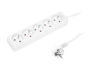 98-018  Przedłużacz pr-570p 3m 3x1,5 biały