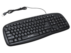 84-204  Klawiatura blow kp-112 usb czarna
