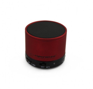 EP115C Głośnik Bluetooth FM Ritmo  bordowy Esperanza