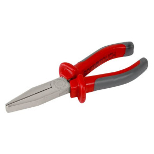 Szczypce płaskie 160mm profesjonalne, "soft touch"   proline