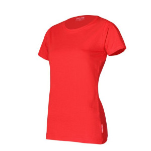 Koszulka t-shirt damska, 180g/m2, czerwona, "xl", ce, lahti