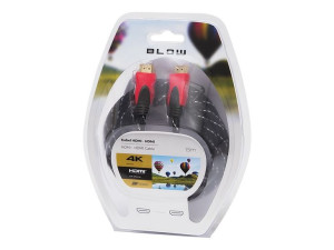 92-053  Przyłącze hdmi-hdmi red 4k 1,5m proste