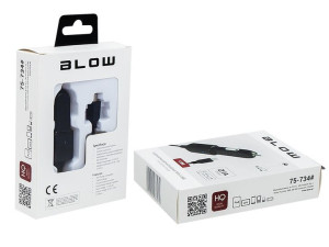 75-734  Ładowarka sam.  5v 2,1a 12-24v mini usb