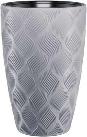 Doniczka okrągła Flow Slim 40 Donica + wkład