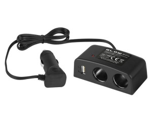 96-874  Rozg.zapal.samoch.1xwt/2xgn+usb cs-27