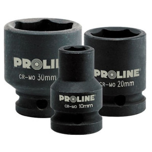 Nasadka udarowa 6-kątna cr-mo 1/2" 17 mm proline