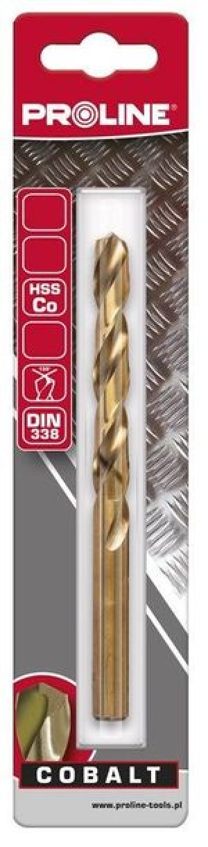 Wiertło do met hss-co din338 szlif.3.0mm szt.3 blist proline