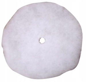 035 Biały Dywan Mata Pod Choinkę Podkładka 60 Cm