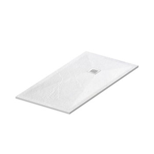 Balneo Stone Tray - Brodzik kompozytowy "F" Biały 90x110x2,5