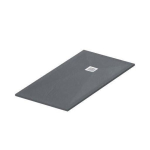 Balneo Stone Tray - Brodzik kompozytowy "F" Ciemnoszary 90x120x2,5