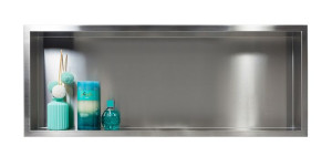 Balneo WALL-BOX ONE - Półka wnękowa INOX 90x30x7cm
