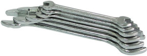 Klucz płaski, kpl. 8 szt., 6-22mm