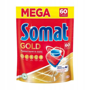 Somat GOLD MEGA tabletki do zmywarki 60 szt