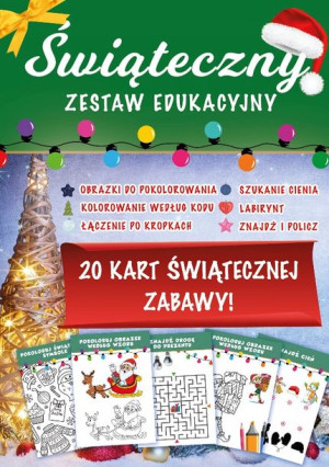 Świąteczne Zadania Karty Pracy Prezent Dla Dzieci