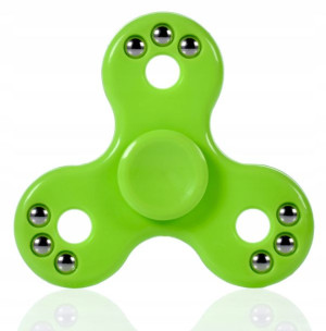 Orginalny Hand Fidget Spinner Zielony Zabawka