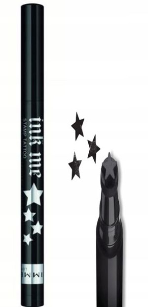 Rimmel Eyeliner Czarny Tatuaż Stempelek Gwiazdka