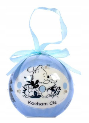 Bombka Na Choinkę Led Nietłukąca Kocham Cię
