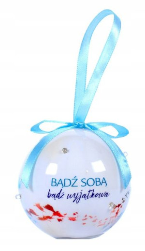 Bombka Na Choinkę Led Nietłukąca Bądź Sobą
