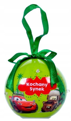 Bombka Na Choinkę Led Nietłukąca Kochany Synek