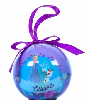 Bombka Na Choinkę Led Nietłukąca Imienna Oliwka
