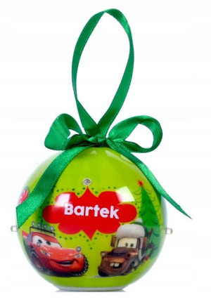 Bombka Na Choinkę Led Nietłukąca Imienna Bartek