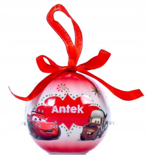 Bombka Na Choinkę Led Nietłukąca Imienna Antek
