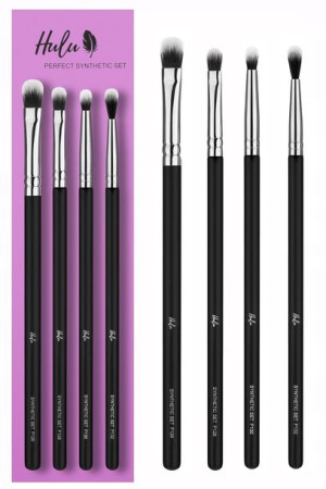 Hulu Pędzle Syntetyczne Perfect Synthetic Set 4szt