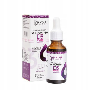 Witamina D3 Forte 2000iu 30ml Krople Natur Planet