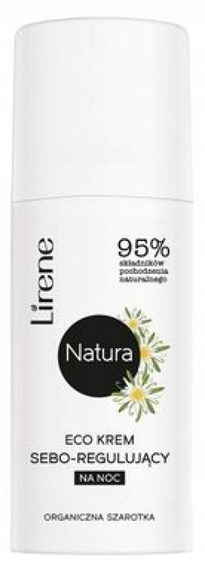 Lirene Eco Krem Na Noc Sebo-regulujący 50ml